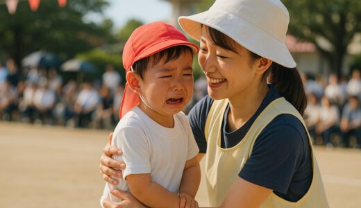 運動会で大泣きする子どもにどう向き合う？保育士が教える心強いサポート法