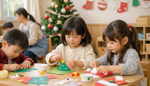 保育園のクリスマス会準備で見えた子どもの成長｜制作・練習・当日の姿を保育士が記録