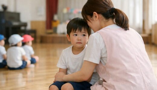 保育園の行事で泣いてしまう子の気持ち｜成長として見てほしい理由と声かけ