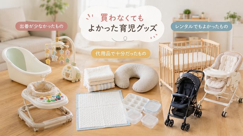 買わなくても良かった育児用品