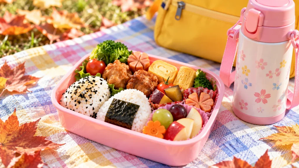 保育園の秋の遠足で幼児が食べやすいお弁当
